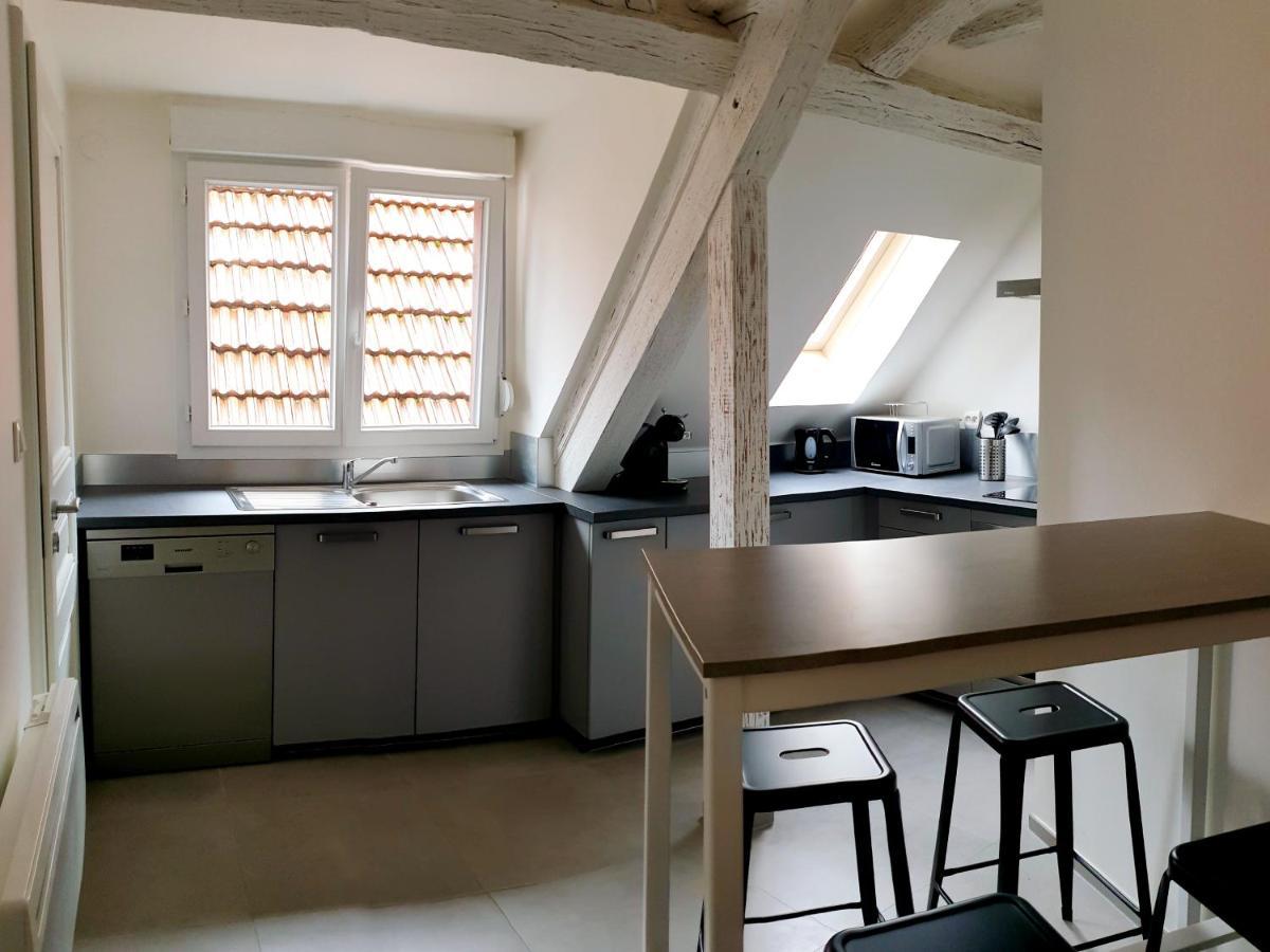 Duplex Au Centre Avec Parking - L'Etoile Apartment Obernai Bagian luar foto
